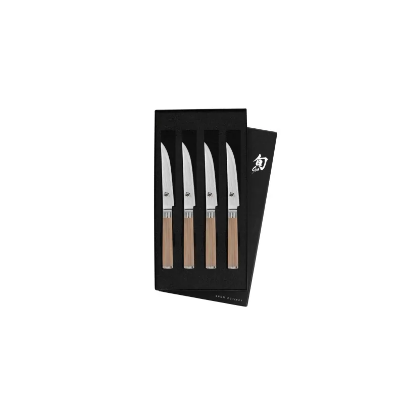 Shun Classic Blonde 4 Pc Steak Knife Knife Set