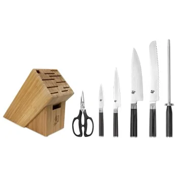 Shun Classic 7 Pc Essential Block Set