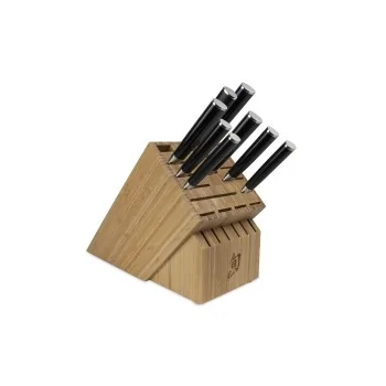 Shun Classic 9 Pc Chef's Knife Choice Block Set