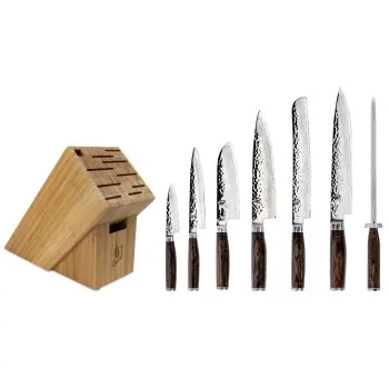 Shun Premier 8 Pc Professional Block Set