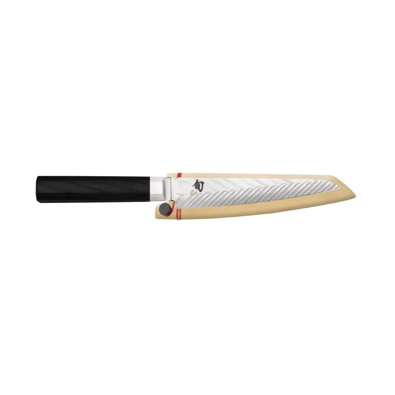 Shun Dual Core Utility Knife/Butchery Knife 6" w/ Saya