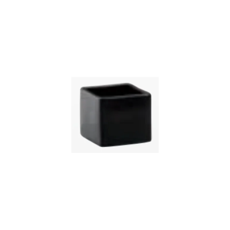 Elegant Black China Small Bowl - 4.9 x 4.9 x 4.5 cm (0.05L) - Set of Four