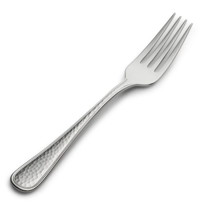 Bon Chef Positano Salad Fork - 7.3" - Hammered Finish - Set of 12 Bon Chef Positano Salad Fork - 7.3" - Hammered Finish - Set of 12