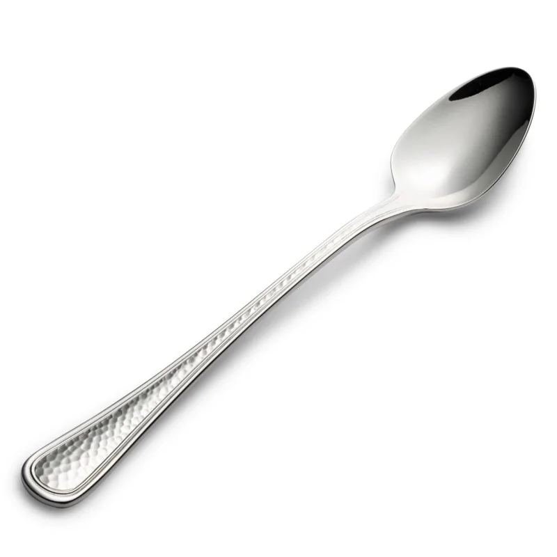Bon Chef Positano Iced Teaspoon - 7.2" - Hammered Finish - Set of 12 Bon Chef Positano Iced Teaspoon - 7.2" - Hammered Finish - Set of 12