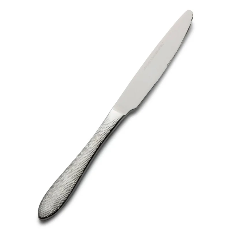 Bon Chef Copen Dinner Knife - 9.76" - Mirror Finish - Solid Handle - Dishwasher Safe - Set of 12 Bon Chef Copen Dinner Knife - 9.76" - Mirror Finish - Solid Handle - Dishwasher Safe - Set of 12