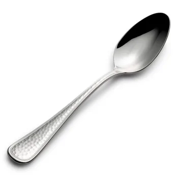 Bon Chef Positano Teaspoon - 6.3" - Hammered Finish - Set of 12