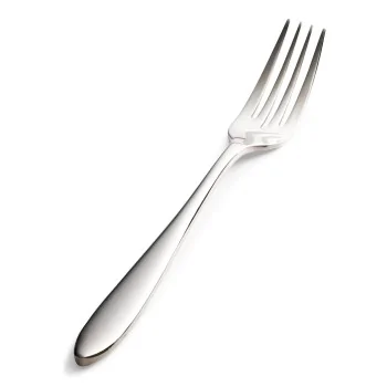 Bon Chef Luce Salad/Dessert Fork - 6.93" - Mirror Finish - Set of 12
