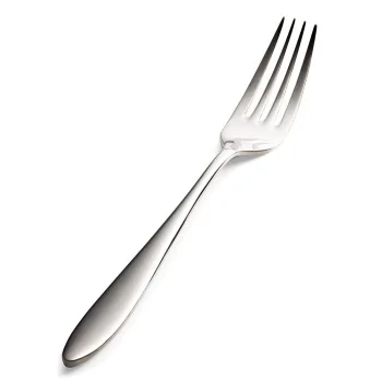 Bon Chef Luce Euro Dinner Fork - 8.14" - Mirror Finish - Set of 12