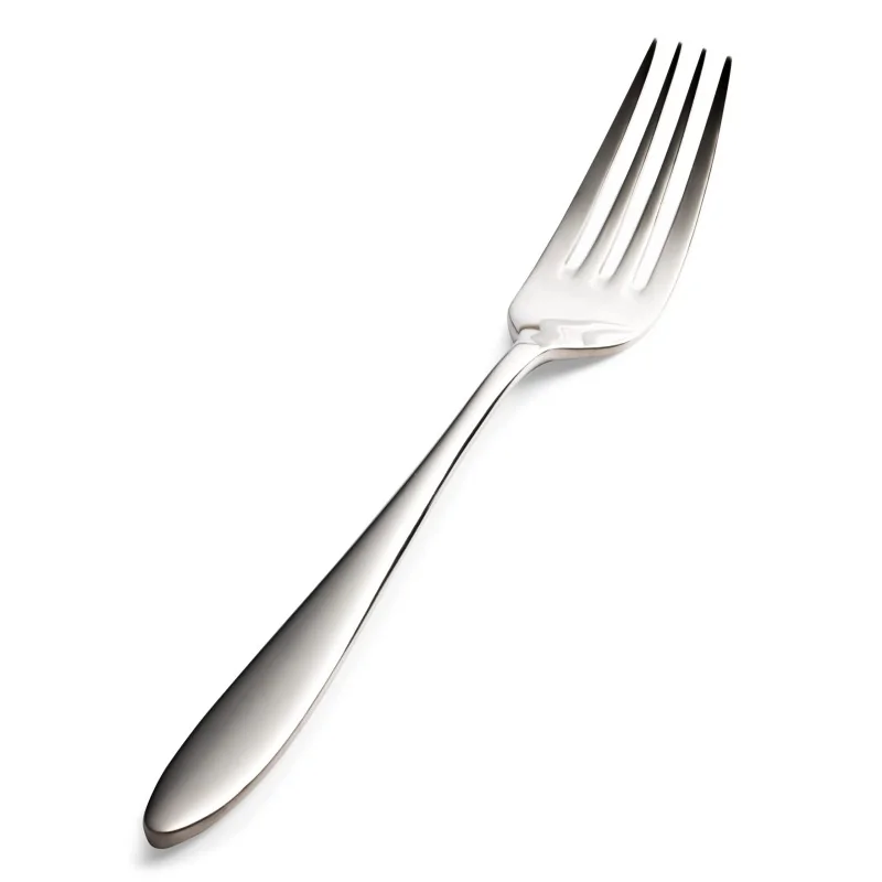 Bon Chef Luce Euro Dinner Fork - 8.14" - Mirror Finish - Set of 12 Bon Chef Luce Euro Dinner Fork - 8.14" - Mirror Finish - Set of 12