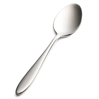 Bon Chef Luce Soup/Dessert Spoon - 7.95" - Mirror Finish - Set of 12