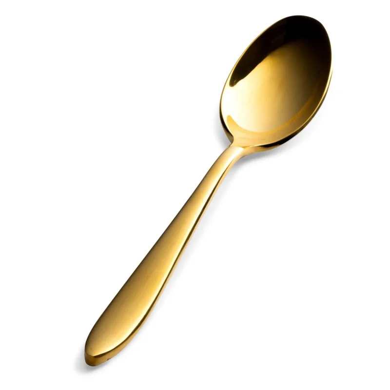 Bon Chef Luce Teaspoon - 6.3" - Gold Mirror Finish - Set of 12 Bon Chef Luce Teaspoon - 6.3" - Gold Mirror Finish - Set of 12