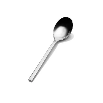 Bon Chef Milan Soup/Dessert Spoon - 7 - 1/4" - 18/10 Stainless - Set of 12
