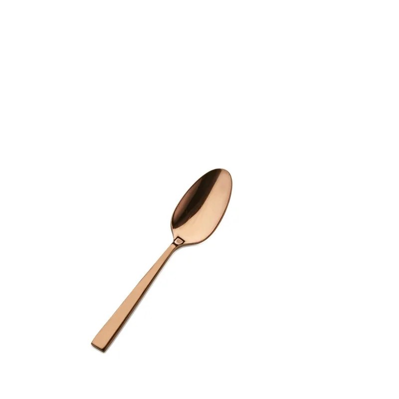 Bon Chef Roman Demitasse Spoon - 4 - 1/2" - Rose Gold - Set of 12 Bon Chef Roman Demitasse Spoon - 4 - 1/2" - Rose Gold - Set of 12