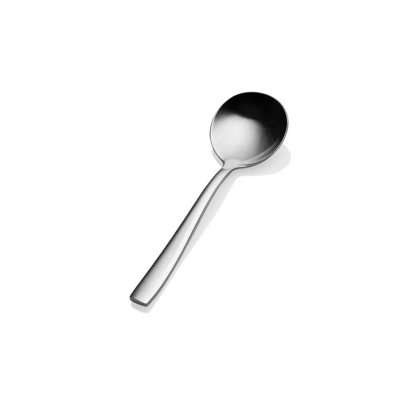 Bon Chef Manhattan Bouillon Spoon - 6.38" - Set of 12