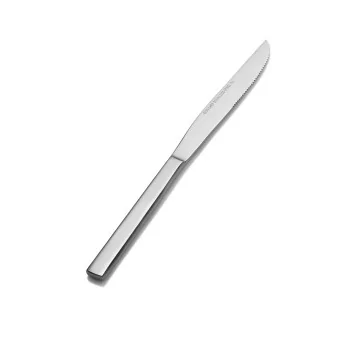 Bon Chef Milan Steak Knife - 9 - 1/8" - 13/0 Stainless Steel - Set of 12