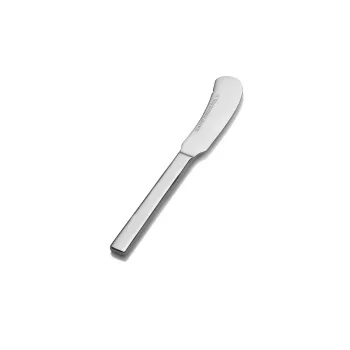 Bon Chef Milan Butter Spreader - 6 - 5/8" - 18/8 Stainless Steel - Set of 12