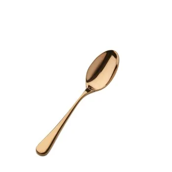 Bon Chef Como Teaspoon - 6 - 3/8" - Rose Gold - Set of 12