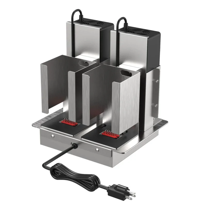 Bon Chef Dual Battery Charger for DC - 48V - 10AH LIFEPO4 Battery