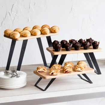 Bon Chef Buffet Riser - 8" High - Oak