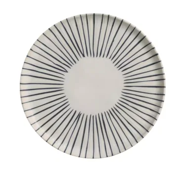 Stoneware Elemento Dinner Plate Bio - Diam. 10.83" - Pack of 12