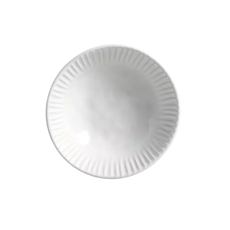 Stoneware New White Linhas Bowl - Diam. 12.51 oz. - Pack of 12