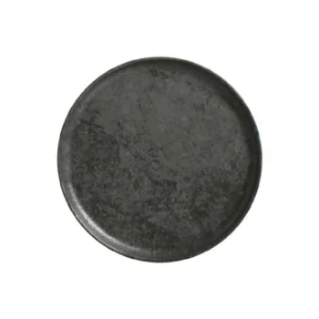 Stoneware Chromium Bread Plate - Diam. 6.1 x 0.63" - Pack of 12