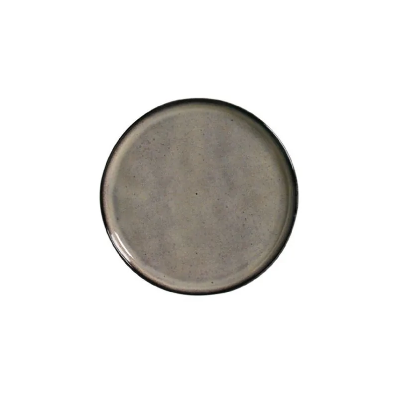 Stoneware Tourmaline Dessert Plate Bio - Diam. 8.46" - Pack of 12