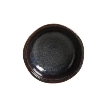 Stoneware Titanium Organic Ramekin - Diam. 3.54 x 1.18" - Pack of 12