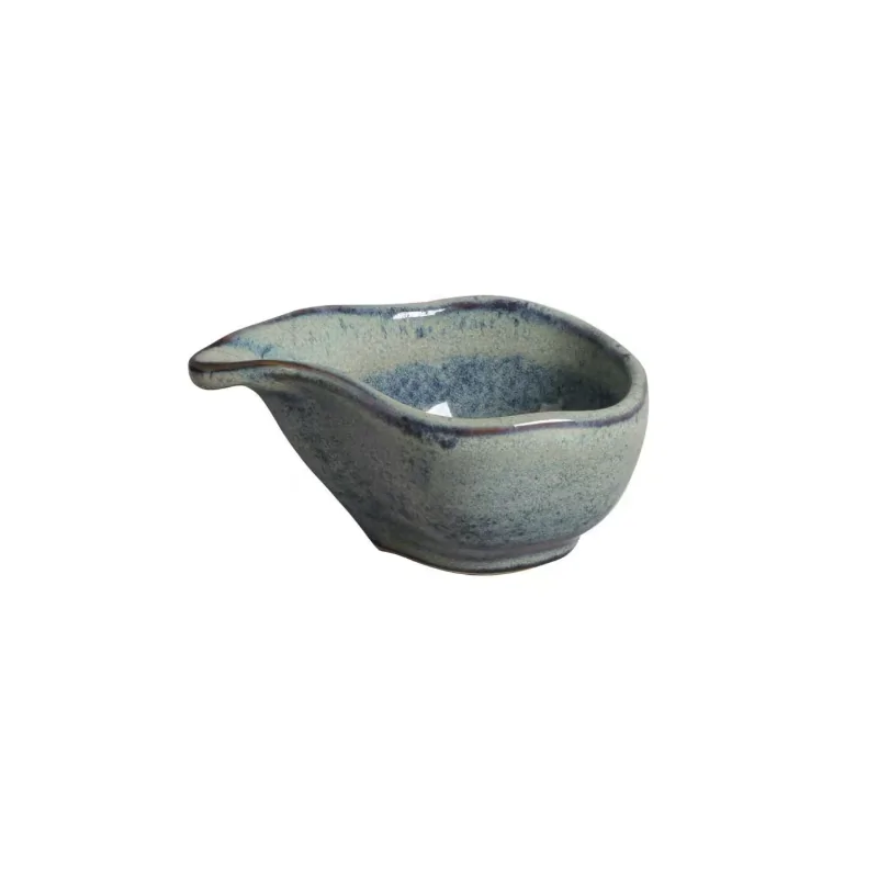 Stoneware Titanium Organic Teardrop - 1.35 oz. - Pack of 12