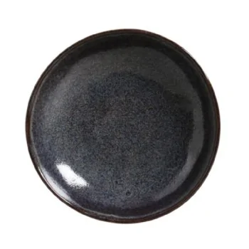 Stoneware Titanium Soup Plate Bio - Diam. 8.86" - Pack of 12