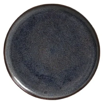 Stoneware Titanium Dinner Plate Bio - Diam. 11.42" - Pack of 12