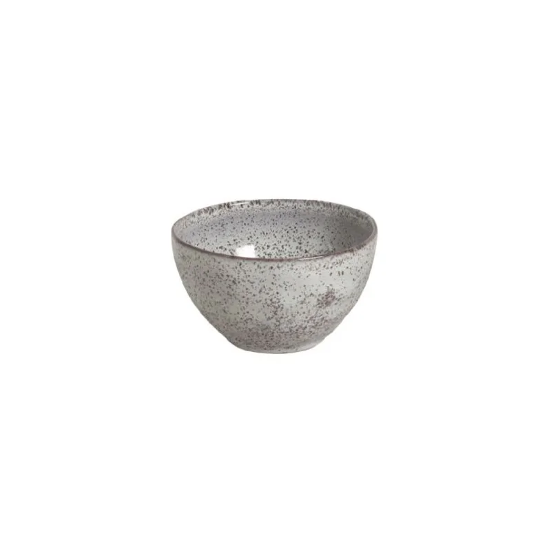 Stoneware Pistache Organic Bowl - Diam. 5.24" - Pack of 12