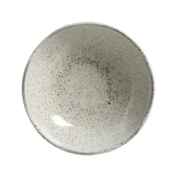 Stoneware Pistache Organic Bowl - Diam. 6.9 x 2.2" - Pack of 12