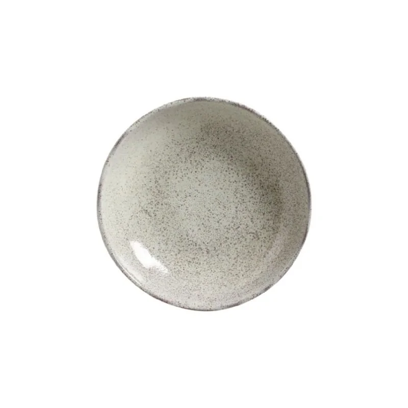 Stoneware Pistache Soup Plate Bio - Diam. 8.86" - Pack of 12