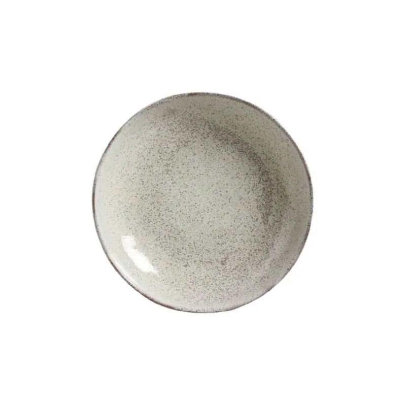 Stoneware Pistache Soup Plate Bio - Diam. 9.84" - Pack of 12