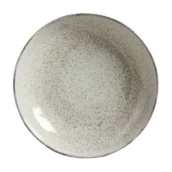 Stoneware Pistache Dinner Plate Bio - Diam. 10.83" - Pack of 12