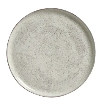 Stoneware Pistache Dinner Plate Bio - Diam. 11.42" - Pack of 12