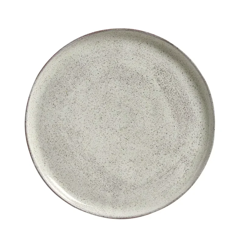 Stoneware Pistache Dinner Plate Bio - Diam. 11.42" - Pack of 12