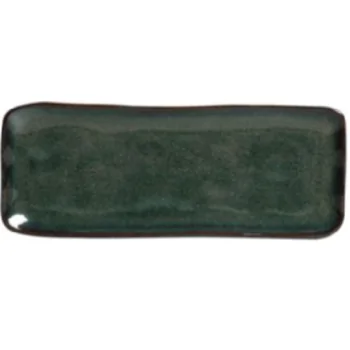 Stoneware Oceano Organic Rectangular Platter - Diam. 8.66 x 3.74" - Pack of 12