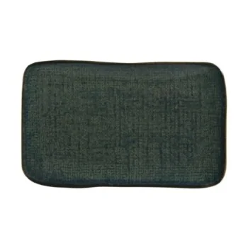 Stoneware Oceano Rectangular Platter Medium Juta - Diam. 10.63 x 6.3" - Pack of 12