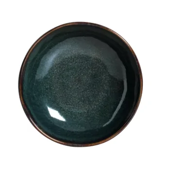 Stoneware Pistache Bread Plate - Diam. 6.1 x 0.63" - Pack of 12