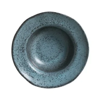 Stoneware Night Sky Deep Rim Plate - Diam. 7.48 x 2.17" - Pack of 12