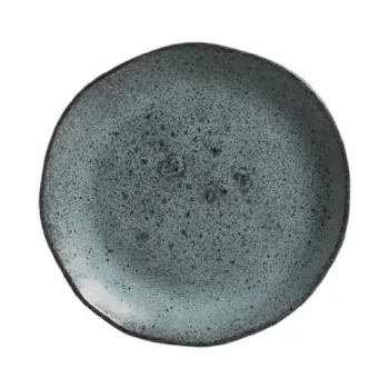 Stoneware Night Sky Organic Dessert Plate - Diam. 7.68" - Pack of 12