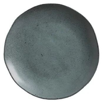Stoneware Night Sky Organic Dinner Plate - Diam. 10.43" - Pack of 12