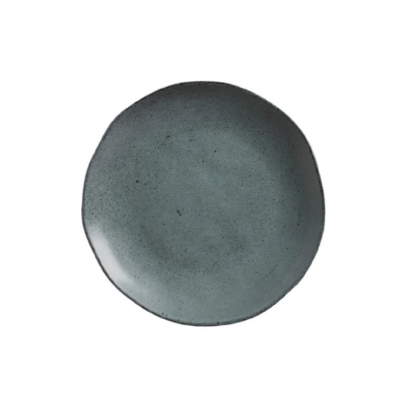 Stoneware Night Sky Organic Dinner Plate - Diam. 10.43" - Pack of 12