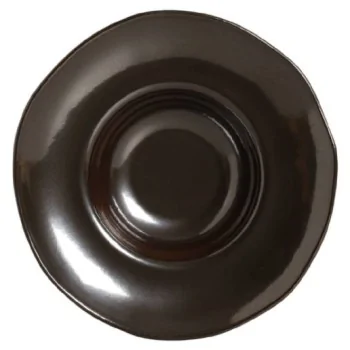 Stoneware Metallica Deep Rim Plate - Diam. 11.02 x 2.56" - Pack of 12