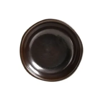 Stoneware Metallica Organic Ramekin - Diam. 3.54 x 1.18" - Pack of 12