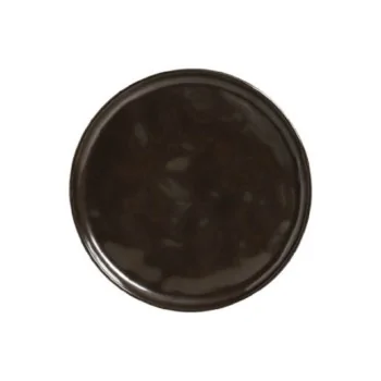 Stoneware Metallica Bread Plate - Diam. 6.1 x 0.63" - Pack of 12