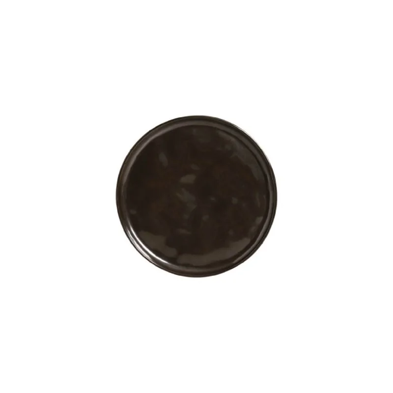 Stoneware Metallica Bread Plate - Diam. 6.1 x 0.63" - Pack of 12