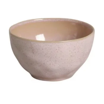 Stoneware Litchi Organic Bowl - Diam. 5.24" - Pack of 12